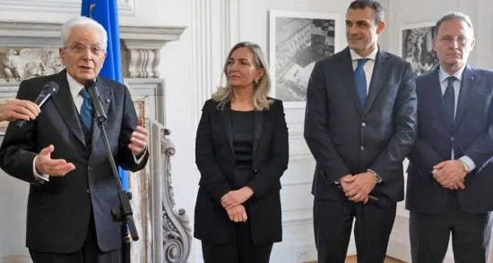 Il presidente Mattarella visita la mostra ‘Gente di Civita’ a New York
