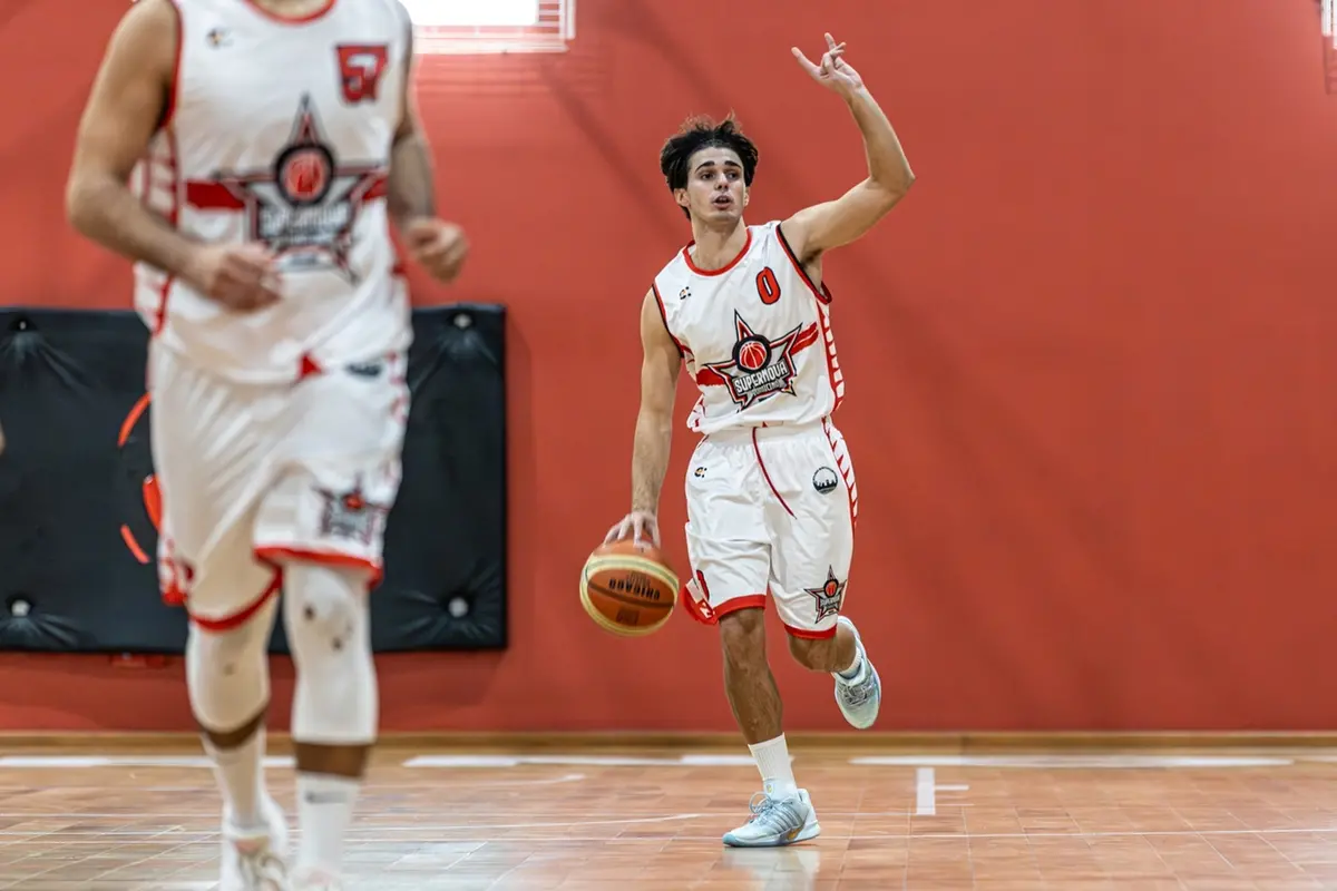 Leonardo Madonna durante una fase di gioco