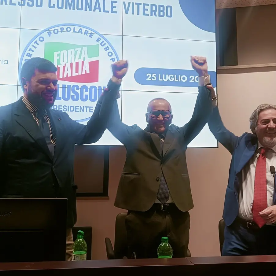 Forza Italia, Purchiaroni segretario comunale di Viterbo