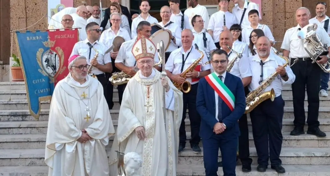 Civita Castellana abbraccia il cardinale Parolin