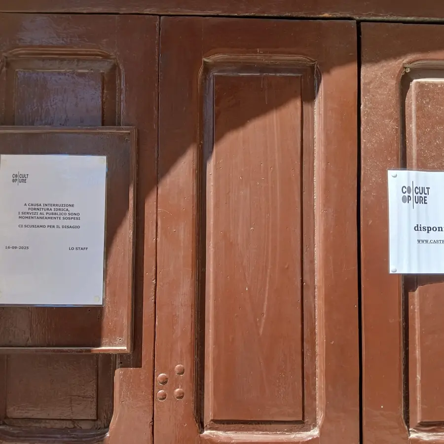«Museo civico comunale del castello di S. Severa: chiusura forzata per mancanza d’acqua»