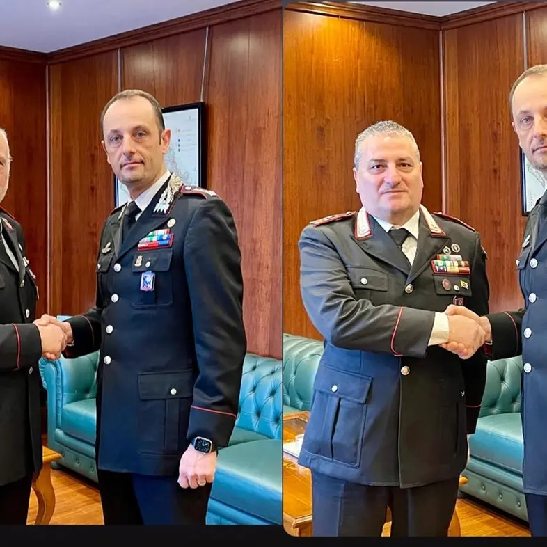 L’Arma saluta Botticelli e Panunzi