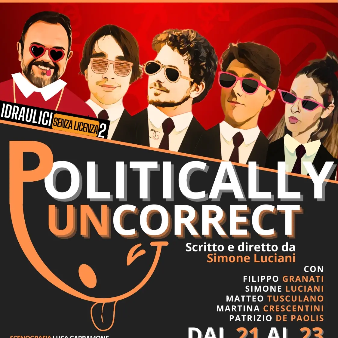 Al Nuovo sala Gassman arriva “Politically uncorrect”