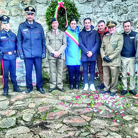 A Tolfa onorata la ‘’Giornata del Ricordo’’ in onore dei Martiri delle Foibe