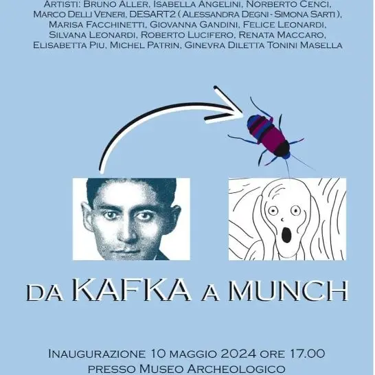 \"Da Kafka a Munch\": al Polo Culturale una mostra ideata da Alessandra Degni e Simona Sarti