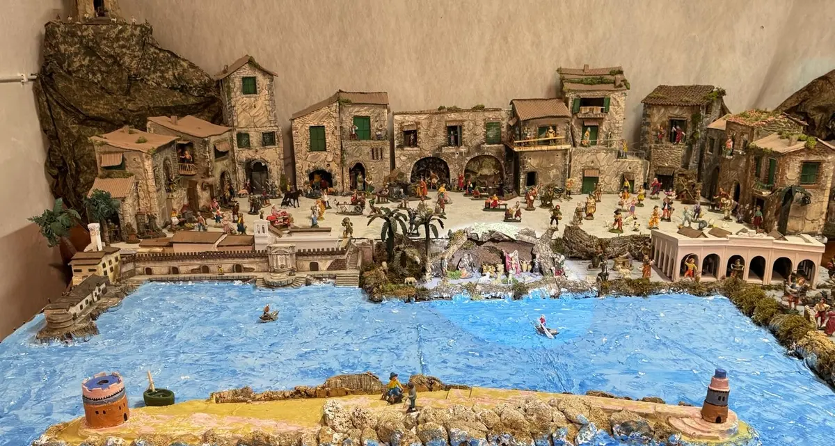 Presepi in mostra alla parrocchia dei Cappuccini