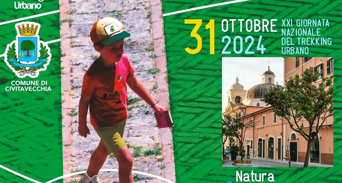 XXI Giornata nazionale del trekking urbano, c’è anche Civitavecchia