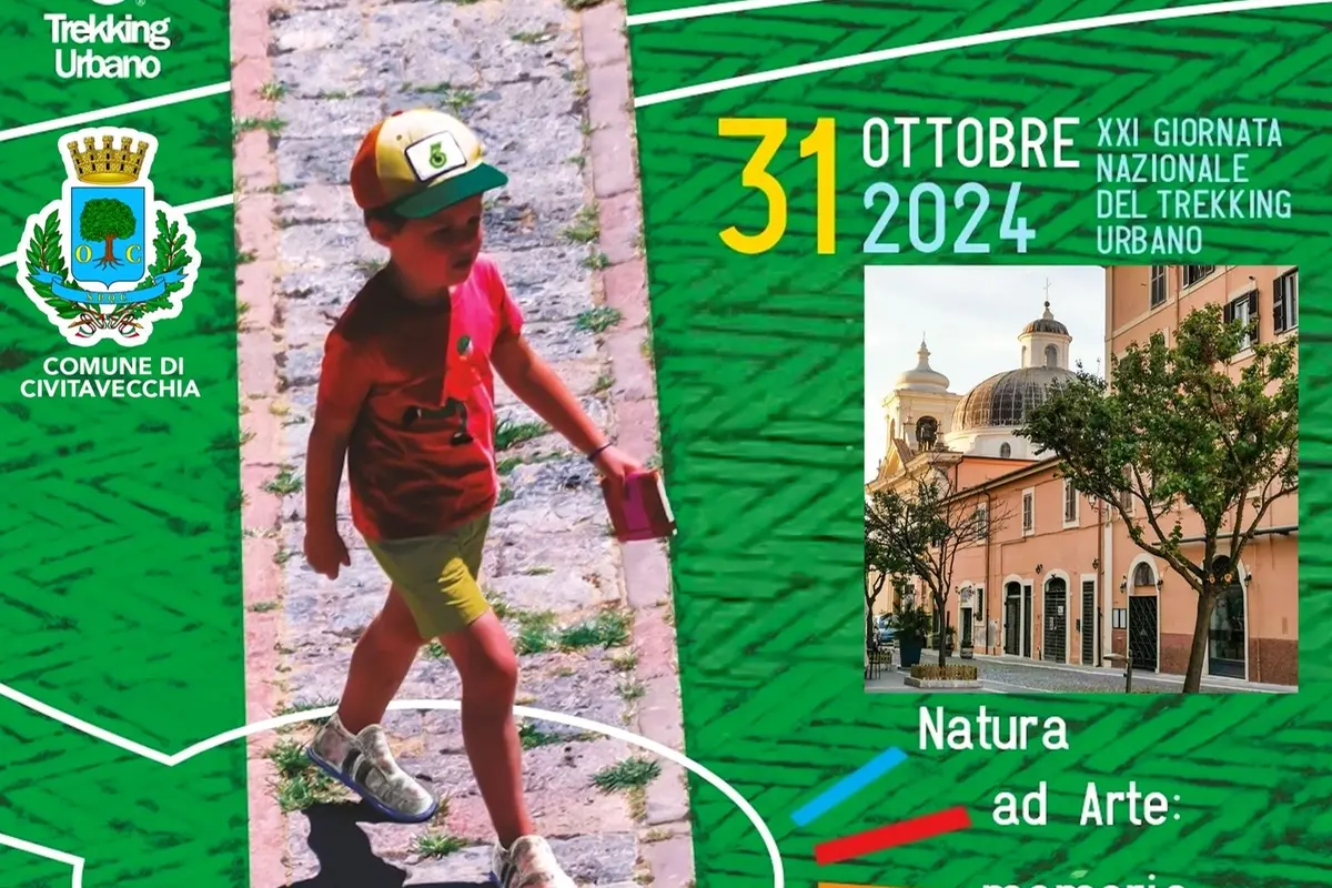 XXI Giornata nazionale del trekking urbano, c’è anche Civitavecchia