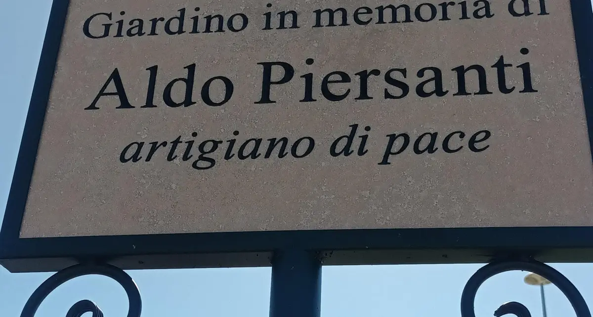 Posizionata la targa dedicata ad Aldo Piersanti