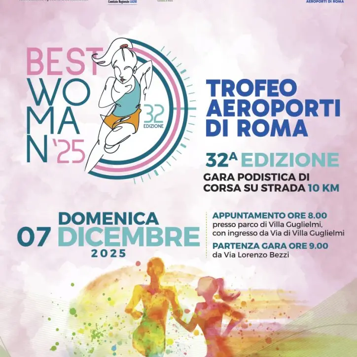 Il 7 dicembre a Fiumicino arriva la 32esima edizione della “Best Woman-Trofeo Aeroporti di Roma”