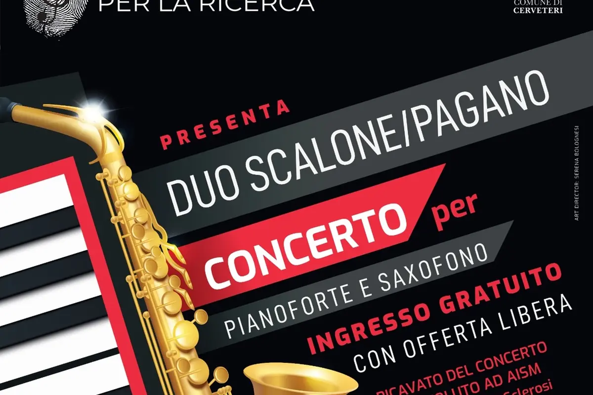 “Note per la Ricerca”, in sala Ruspoli il duo Scalone – Pagano