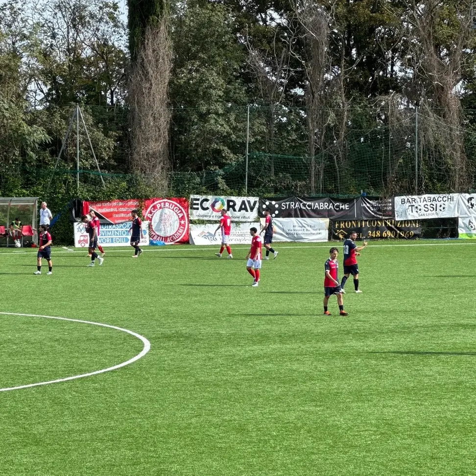 Gol e divertimento al derby Real Tolfa-Virtus Msn: ma è pari