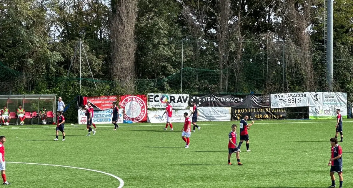 Gol e divertimento al derby Real Tolfa-Virtus Msn: ma è pari