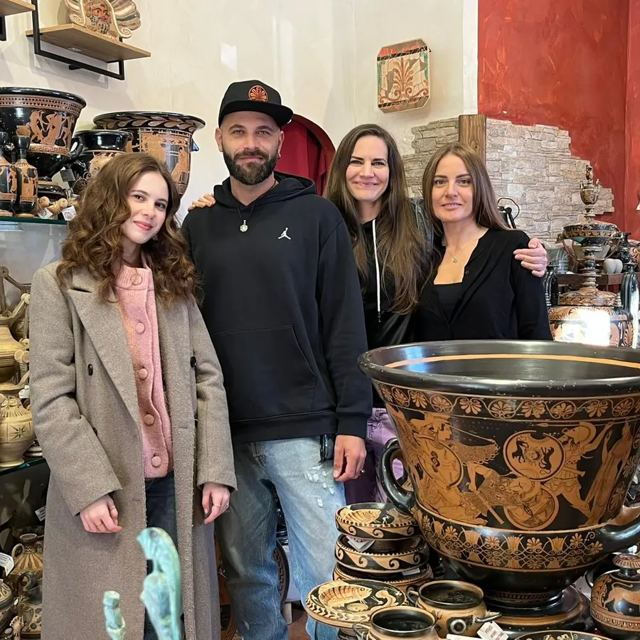 Dalla Repubblica Ceca a Cerveteri: studentesse di Brno ospiti di Roberto Paolini “Pithos”