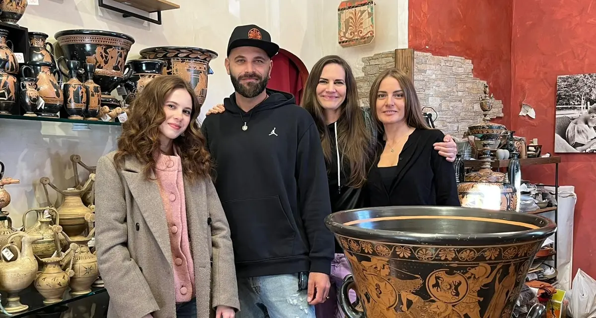 Dalla Repubblica Ceca a Cerveteri: studentesse di Brno ospiti di Roberto Paolini “Pithos”