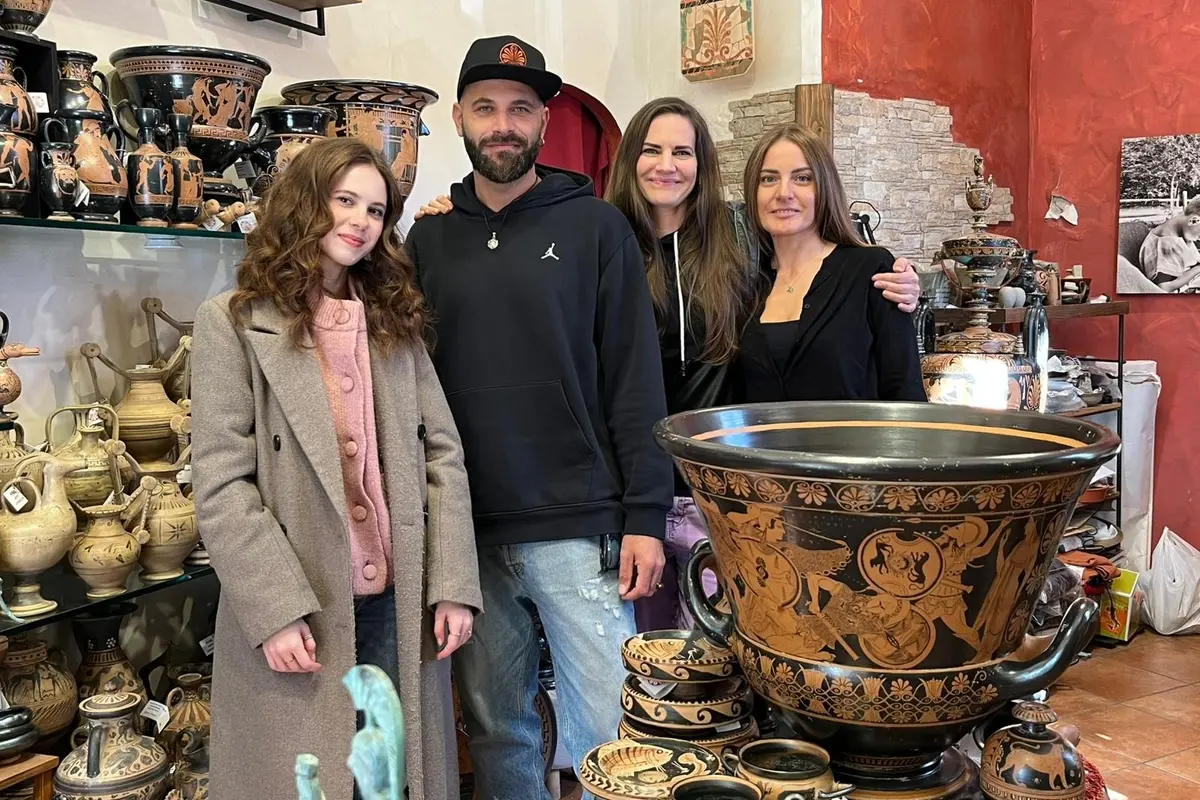 Dalla Repubblica Ceca a Cerveteri: studentesse di Brno ospiti di Roberto Paolini “Pithos”