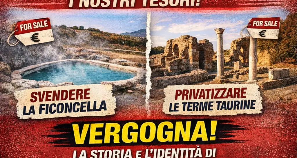 FdI: «Giù le mani da Ficoncella e Terme Taurine. Basta svendite del patrimonio della città»