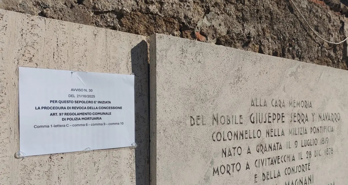 Galletta: «Al cimitero monumentale saranno demolite 57 tombe»