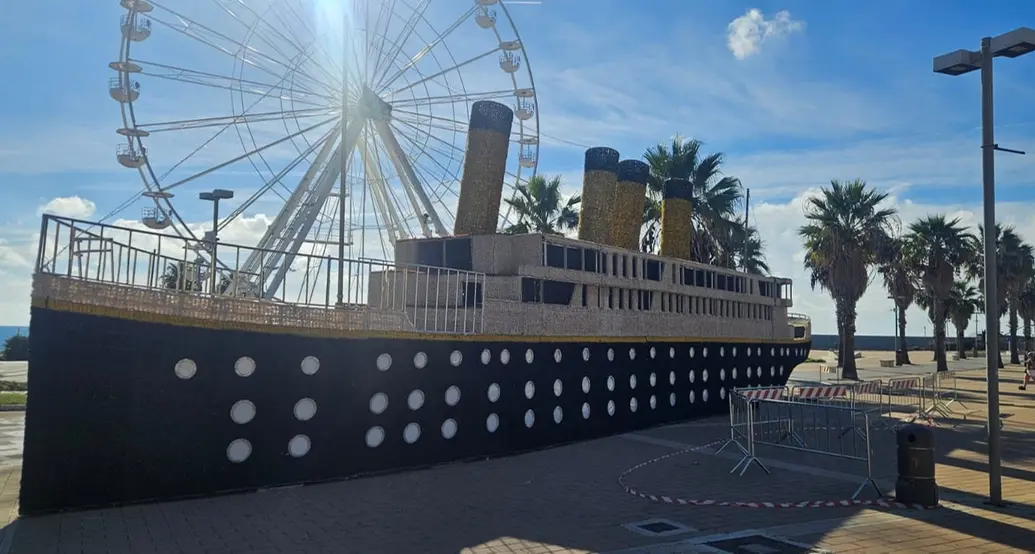 Alla Marina compare il Titanic