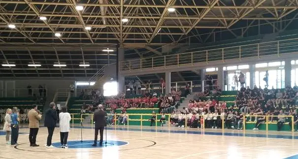 Santa Marinella, riaperto il palazzetto dello sport: prima prova con le associazioni