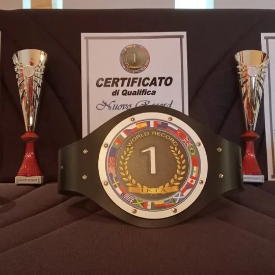 Gini prova a fare il record del mondo all’evento Ikta