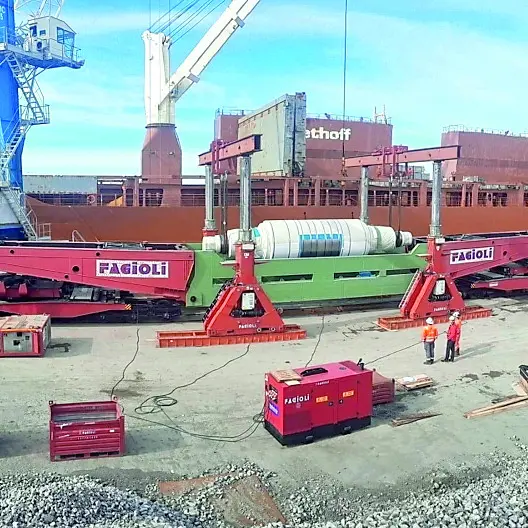 Dalle acciaierie di Terni a Shanghai, passando per Civitavecchia: importante spedizione project cargo