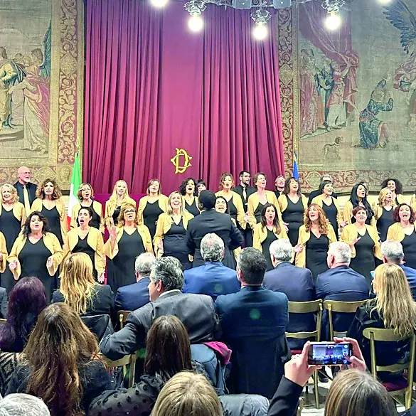 Ribalta nazionale per il Purple gospel choir
