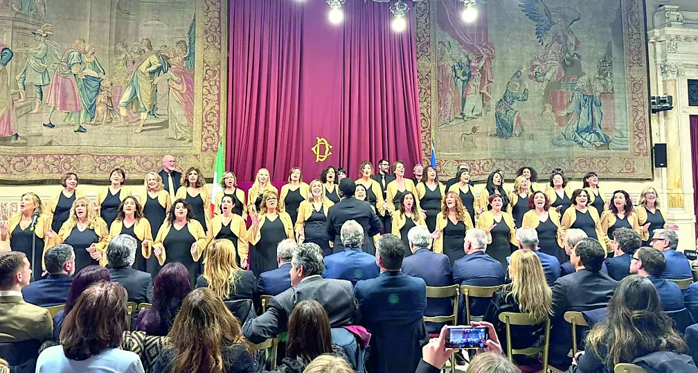 Ribalta nazionale per il Purple gospel choir