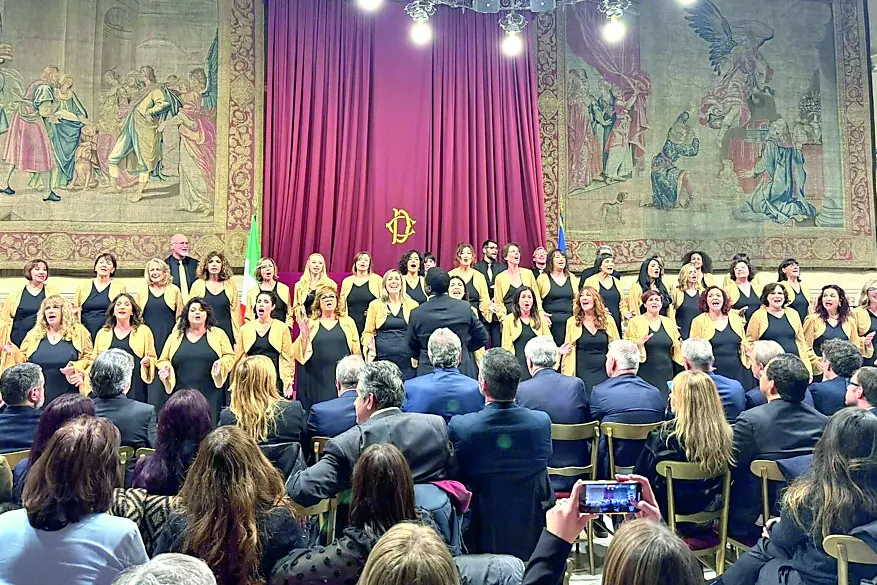 Ribalta nazionale per il Purple gospel choir