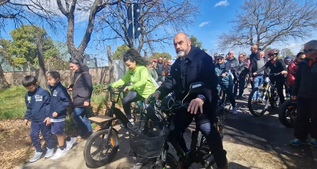 Viterbo, inaugurata la pista ciclabile