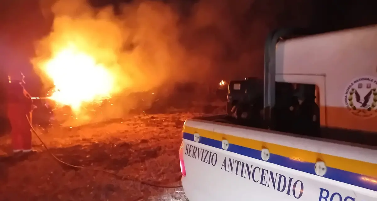 Tarquinia, Alessandro Sacripanti ustionato durante le operazioni di spegnimento di un incendio alla Farnesiana