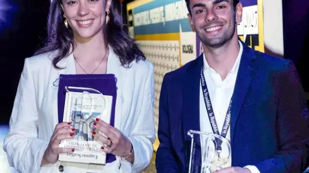 Ettore Saladini vince la borsa Scalfari