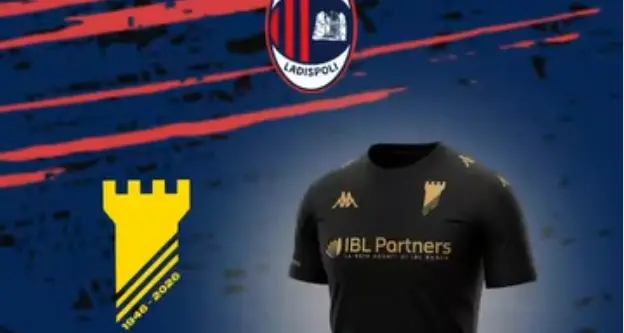 80 anni di Ladispoli, ecco la maglia commemorativa