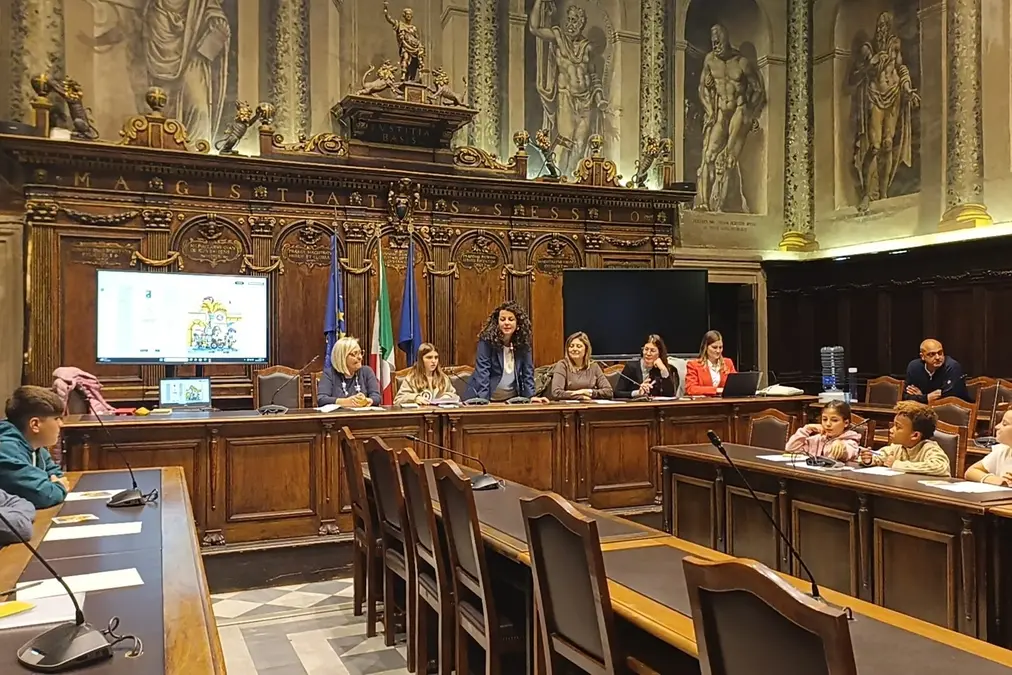 Amministratori in erba a Palazzo dei Priori