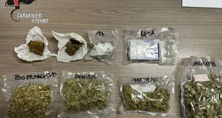 Vetralla: in auto con la droga, tre arresti