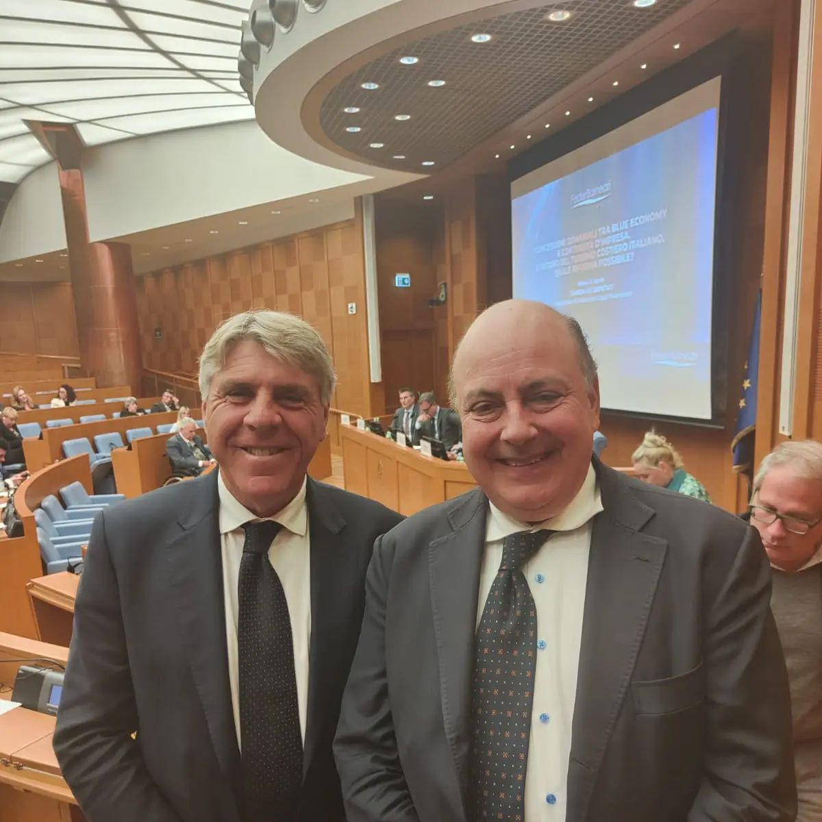Catini e Graziano al convegno di FederBalneari sulla blue economy