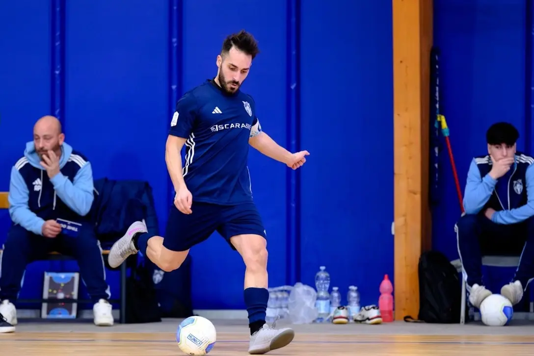 Il capitano del Real Fabrica Giovanni Martines (Foto Fabrizio Passini)