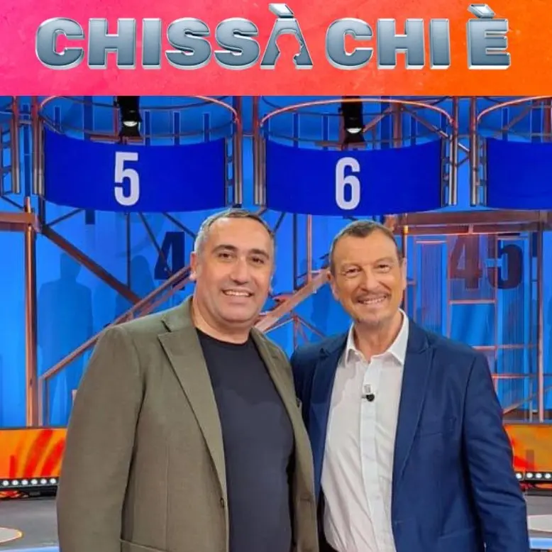 Il civitavecchiese Luca Landini nel programma di Amadeus