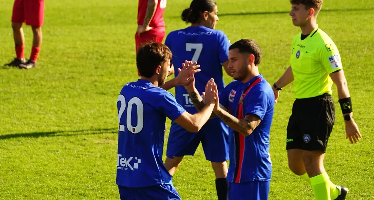 Il Fiumicino ritrova la vittoria: un gol di Ferrentino basta per battere 1-0 il Real Campagnano