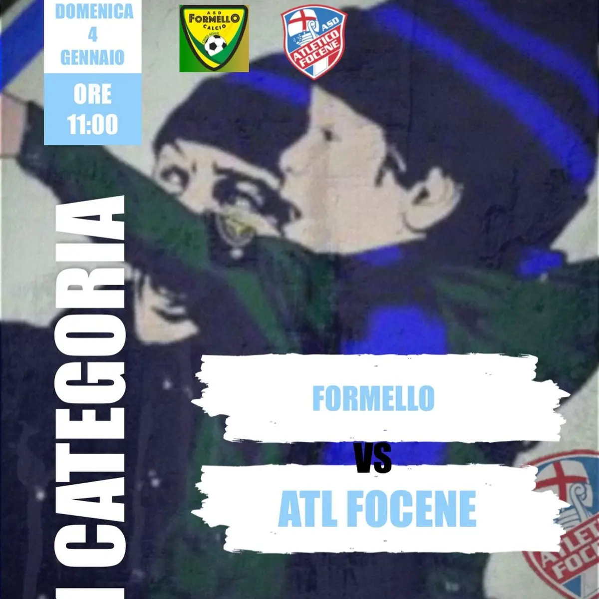 Atletico Focene a Formello per iniziare al meglio il 2026