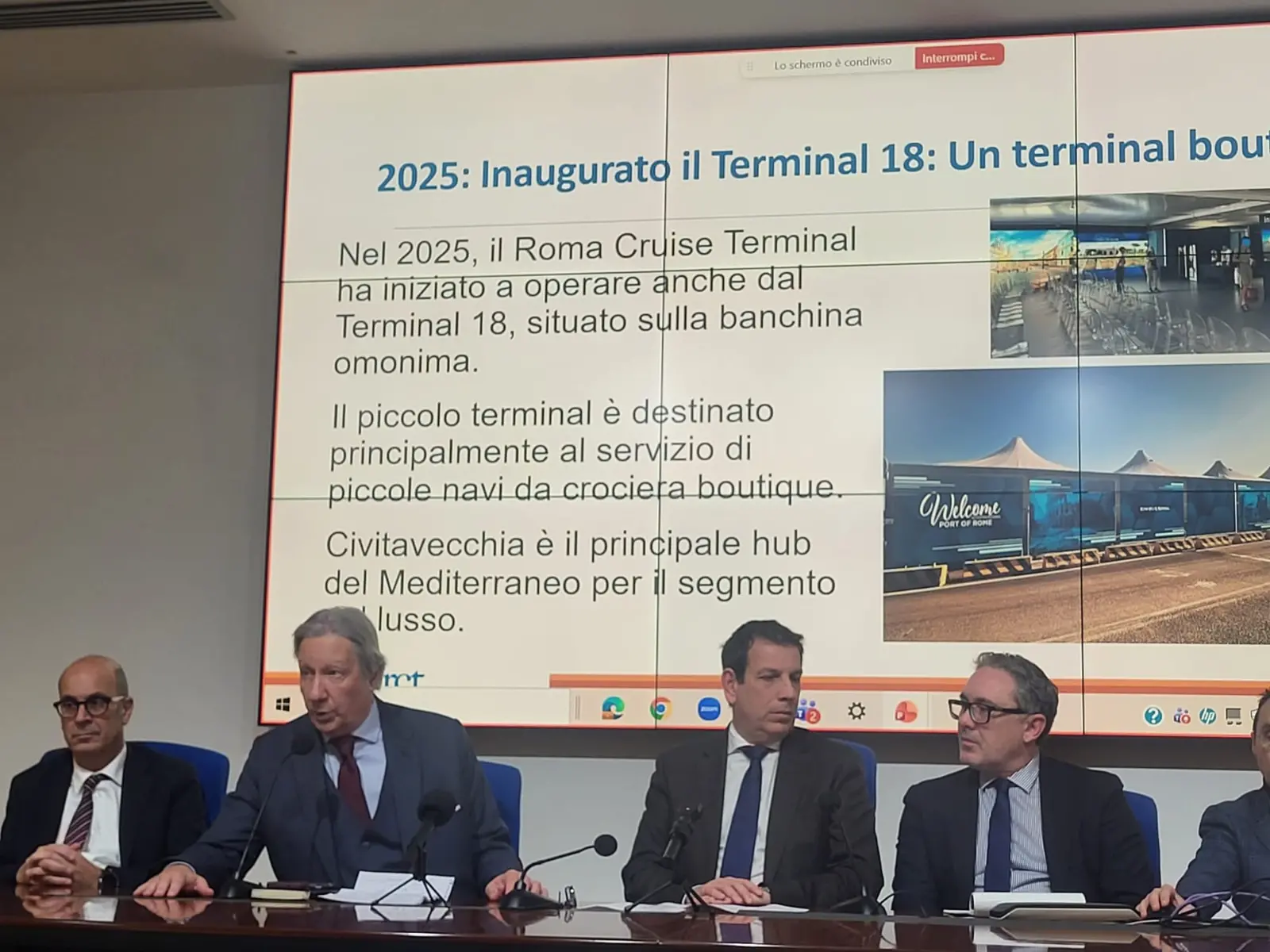 Civitavecchia record italiano nelle crociere