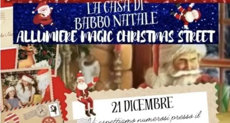 Apre la casa di Babbo Natale