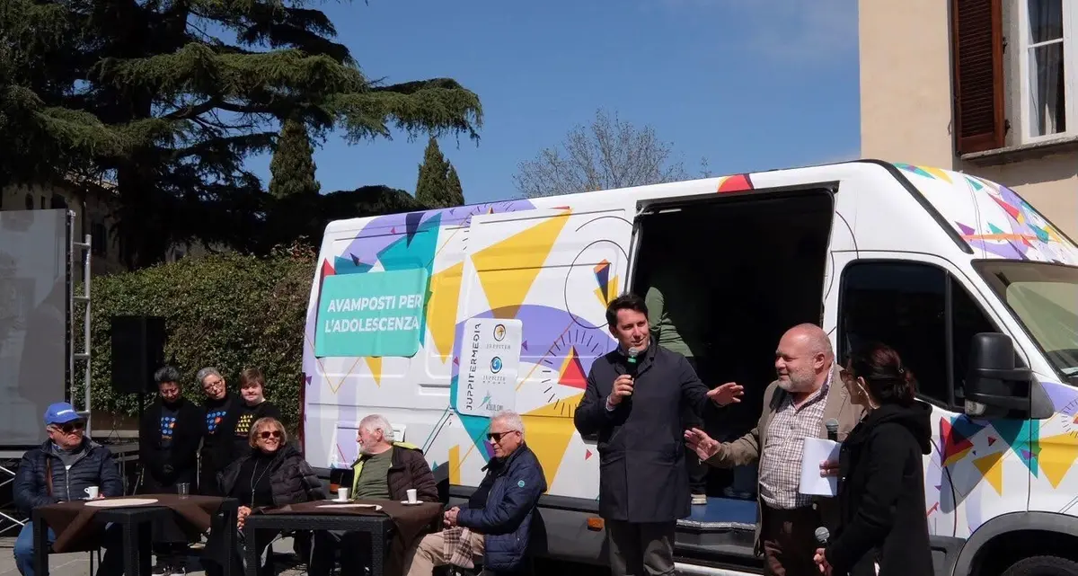 Il Motorhome arriva in piazza Sant’Agostino
