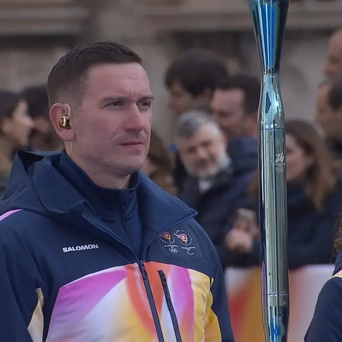 Lestingi consegna la Fiamma Olimpica a Mattarella e Malagò