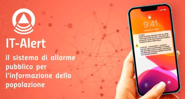 It Alert: mercoledì il test della Regione Lazio