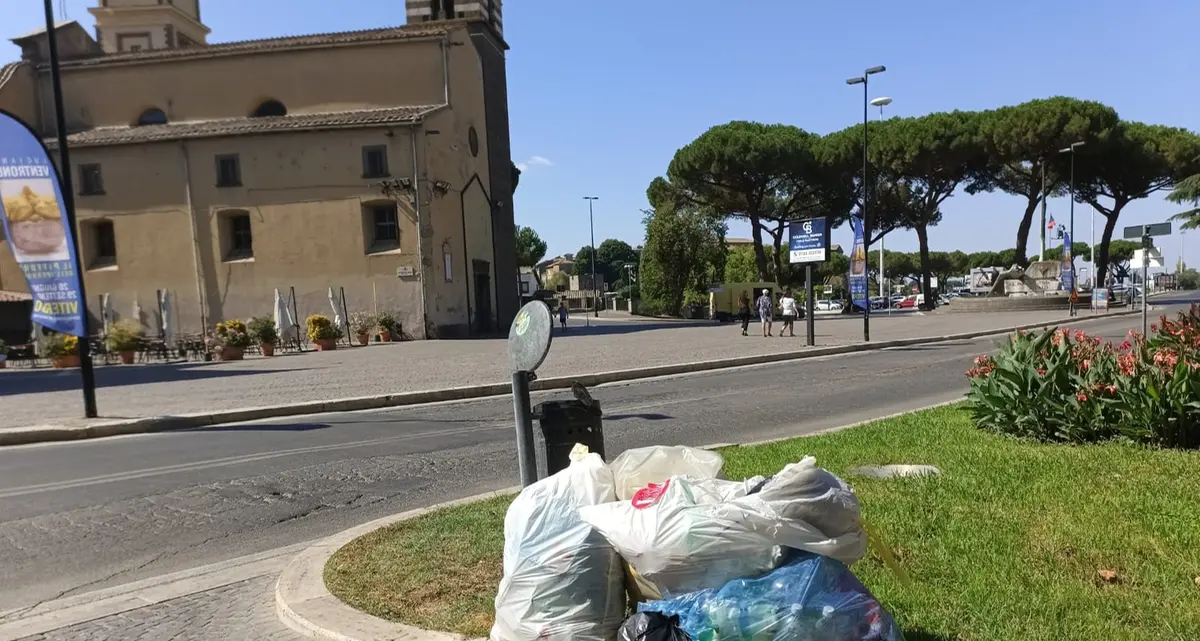 Benvenuti nella città dei rifiuti abbandonati