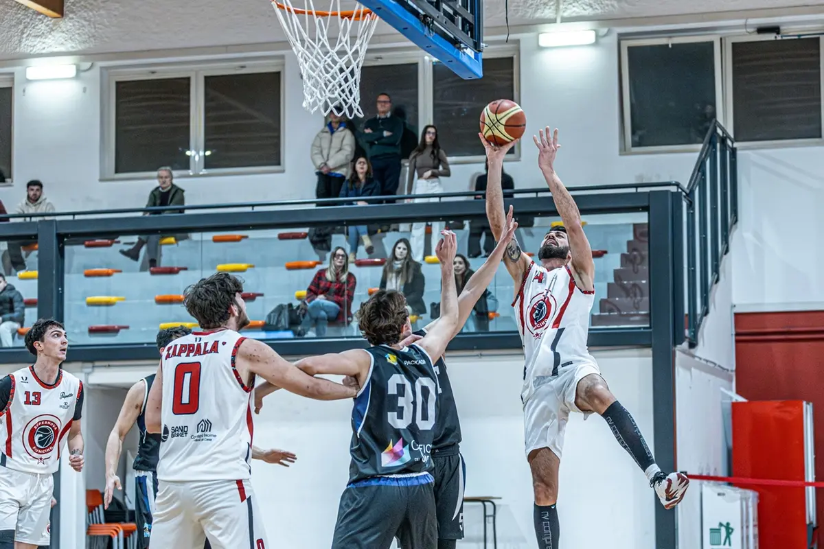 Una fase di gioco di Supernova Fiumicino-Latina (Foto Francesco Ranieri)