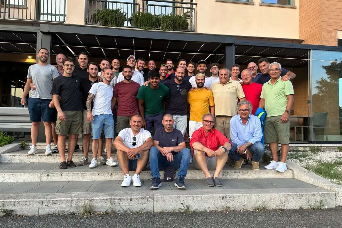 Tutto il gruppo dell\\u2019Aurora Querciaiola