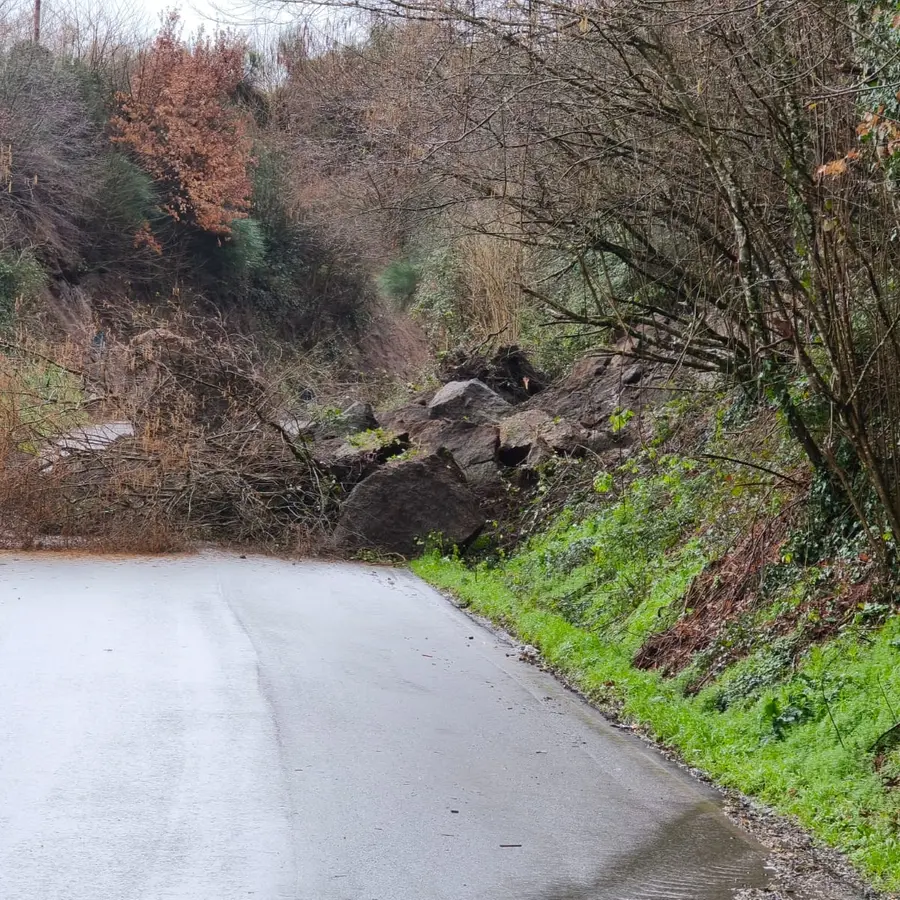 Maltempo nella Tuscia: allagamenti e frane