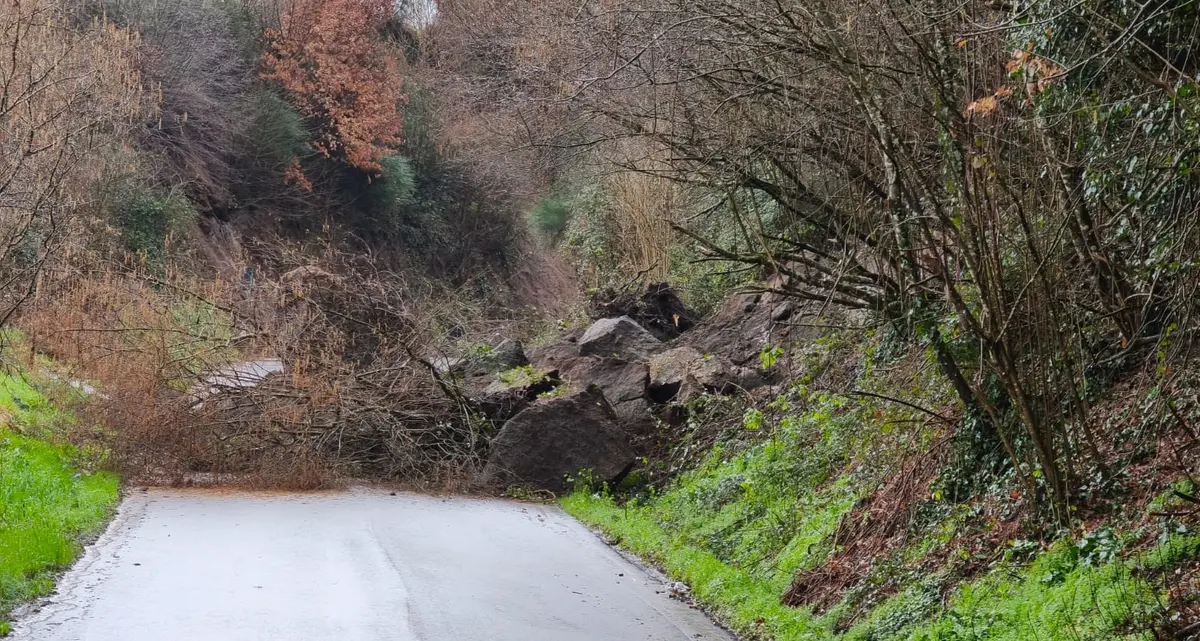 Maltempo nella Tuscia: allagamenti e frane